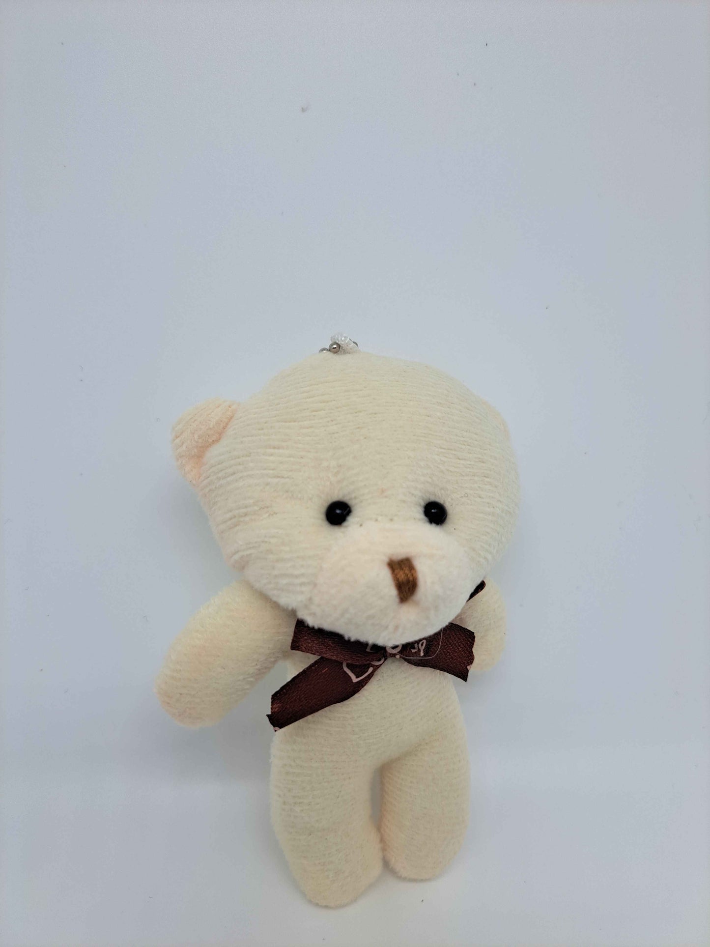 Mini Teddy Bear Keychain - Cute Plush for Bag or Gift - 12CM