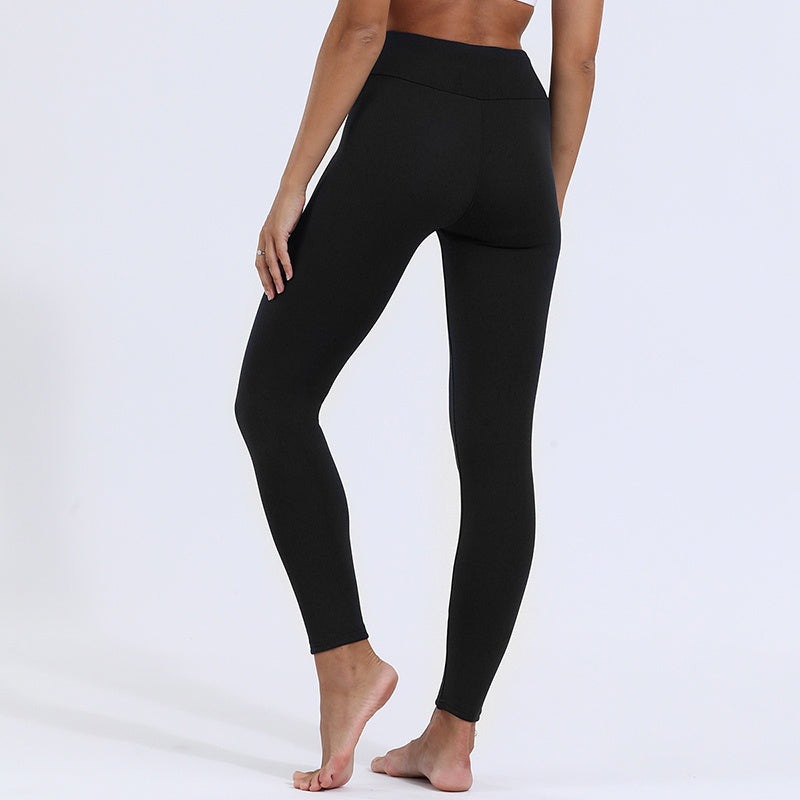 Winter Leggings Warme Dicke Hohe Stretch Lamm Kaschmir Leggins Dünne Fitness Frau Hosen