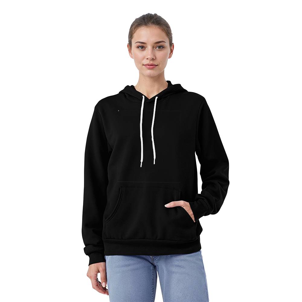 Bella + Canvas 3719 Unisex Pullover Hoodie Voorkant Print