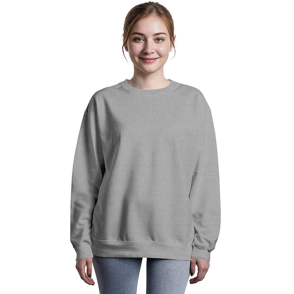 Bella + Canvas 3945 Unisex Rundhals-Sweatshirt mit Frontdruck